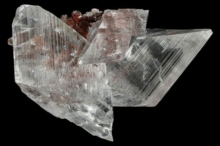 Glassy Selenite Crystal Cluster - Naica Mine, Mexico #372188